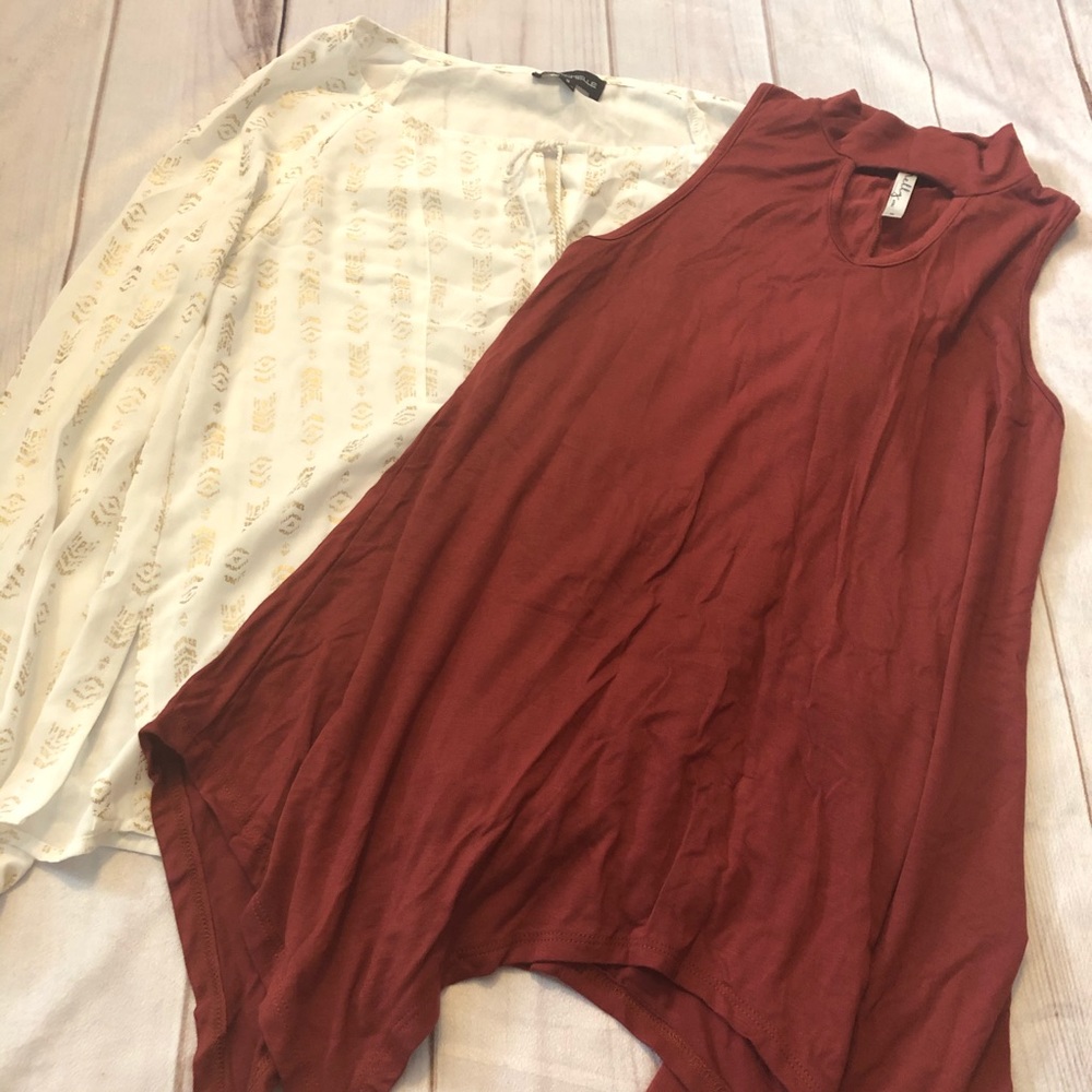 Boho Summer Bundle Aztec S/ collared tank
